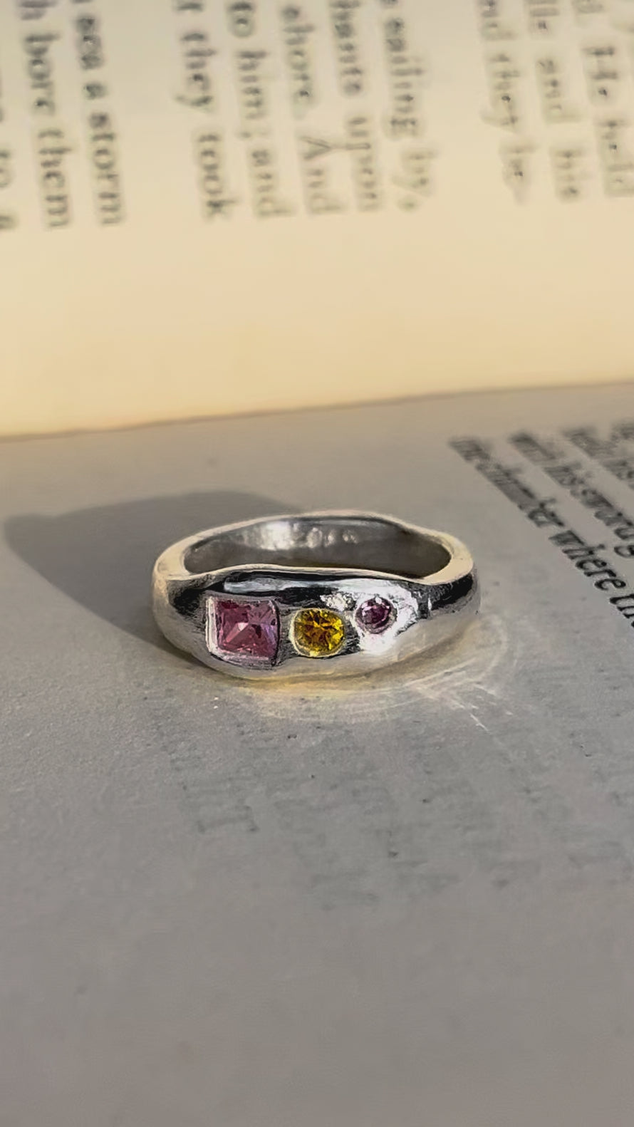 Yellow Sapphire Ring